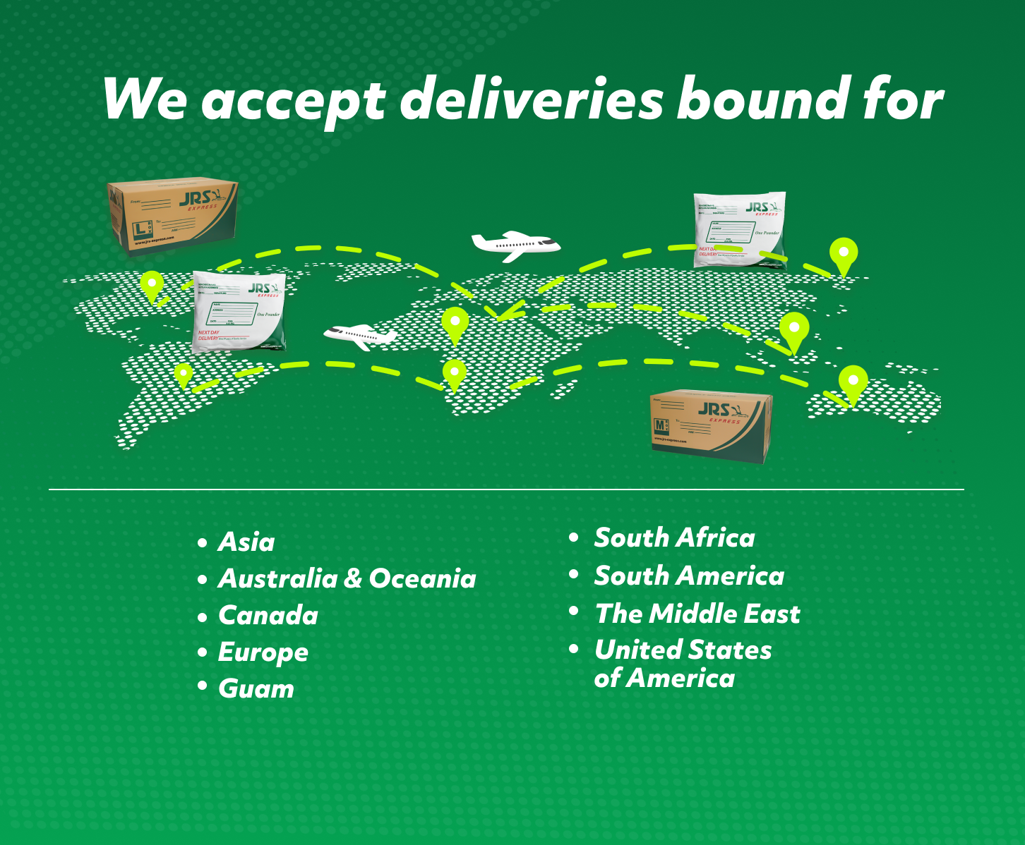 JRS Express Kahit Kailan Maaasahan, Kahit Saan Makakarating